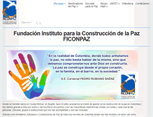 Tablet Screenshot of ficonpaz.com